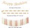 1st Happy-Birthday Party-Decorations - 31pcs Sweet 16 18th Women Girls